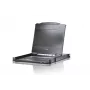 ATEN 43,2 cm (17 Zoll) Widescreen DVI/HDMI Full HD LCD-Konsole, 43,9 cm (17,3 Zoll), LCD, USB, USB, DVI-D/HDMI/VGA, US-Englisch