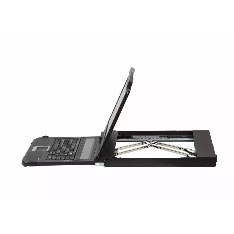 ATEN CL3800NW Rack-Konsole 47 cm (18,5 Zoll) 1920 x 1080 Pixel Metall, Kunststoff Schwarz 1U
