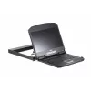 ATEN CL3800NW Rack-Konsole 47 cm (18,5 Zoll) 1920 x 1080 Pixel Metall, Kunststoff Schwarz 1U