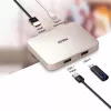 ATEN UH3235 USB-C 4K Ultra-Mini-Dock mit Power-Passthrough