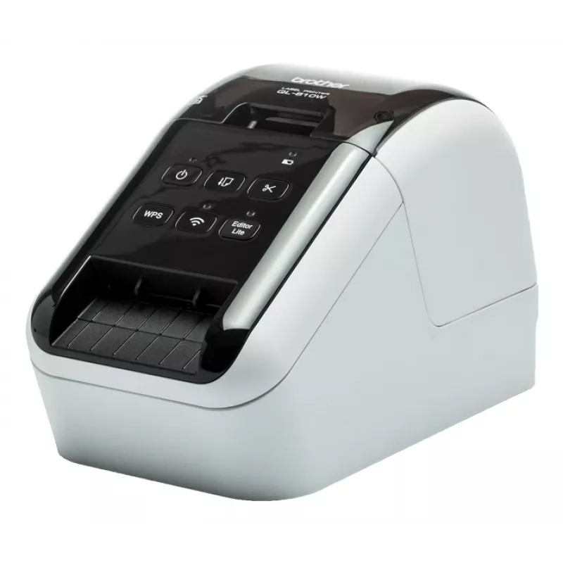 Brother QL-810WC Etikettendrucker Direktthermo Farbe 300 x 300 DPI 176 mm/sec Kabel & WLAN DK Wi-Fi
