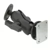 Montagesockel RAM Mounts RAM-101-B-225B2U Schwarz 521g