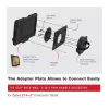 Handle RAM Mounts GDS Roto-Mag Schwarz Composite 8 inch