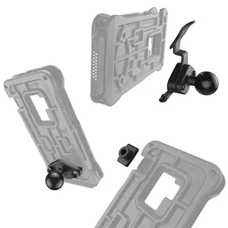 Cover RAM Mounts IntelliSkin HD für Samsung Galaxy S9 Schwarz