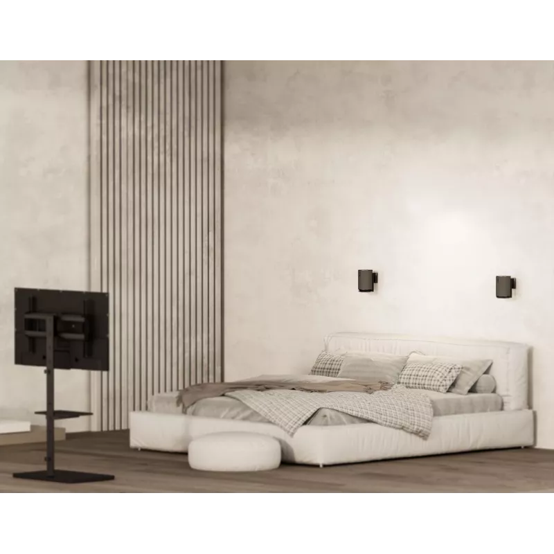 Lautsprecherhalterung Vivolink VLMSP-E100B Verstellbares Neige- und Schwenkdesign