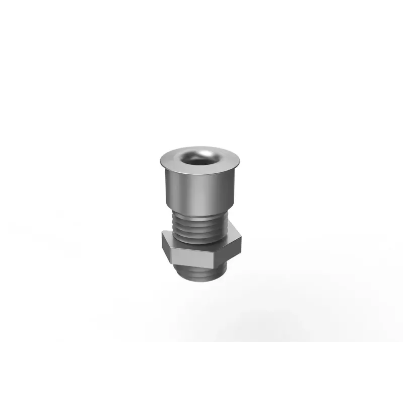 Vivolink VLDG22 Tischkabeldurchführung, 22 mm, schwarz/aluminium