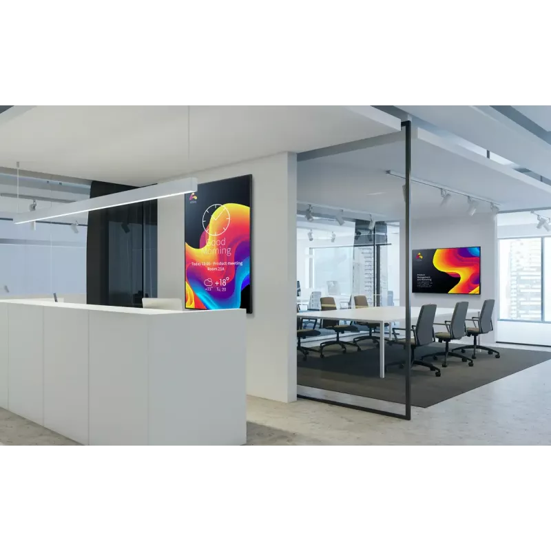 Sharp PN-ME982 Digital-Signage-Display 2,49 m (98 Zoll) LED 450 cd/m² 4K Ultra HD Schwarz Android