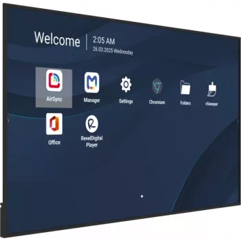 Viewsonic 86 Zoll 4K Professioneller kommerzieller Display mit ProAV-Integration