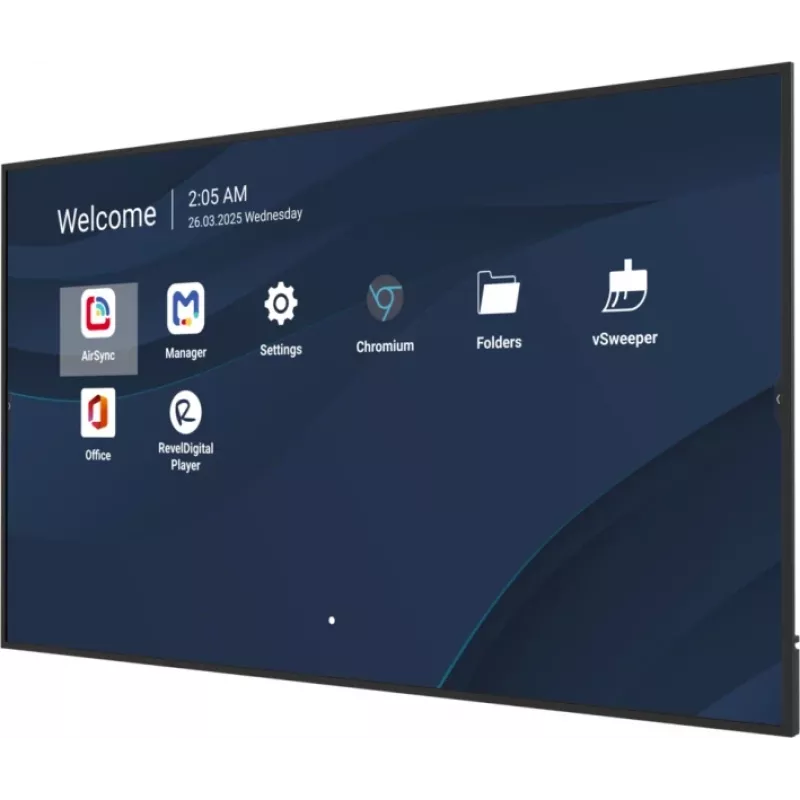 Viewsonic 86 Zoll 4K Professioneller kommerzieller Display mit ProAV-Integration