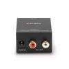 Lindy TosLink (Optical) und Coaxial zu Phono DAC