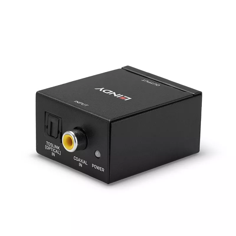 Lindy TosLink (Optical) und Coaxial zu Phono DAC