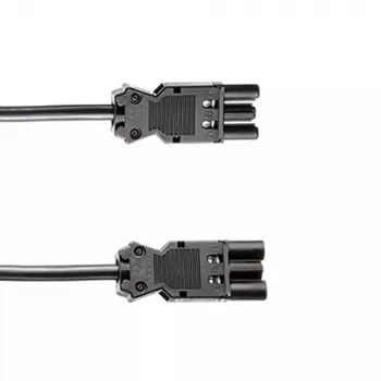 Stromkabel Bachmann 375.0053 Schwarz 5 m GST18 H05VV-F 3G1.5