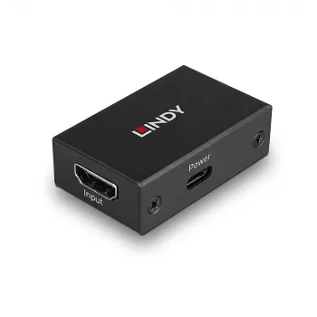 AV-Repeater Lindy HDMI 8K60 Repeater 48 Gbit/s Metall Kabelgebunden