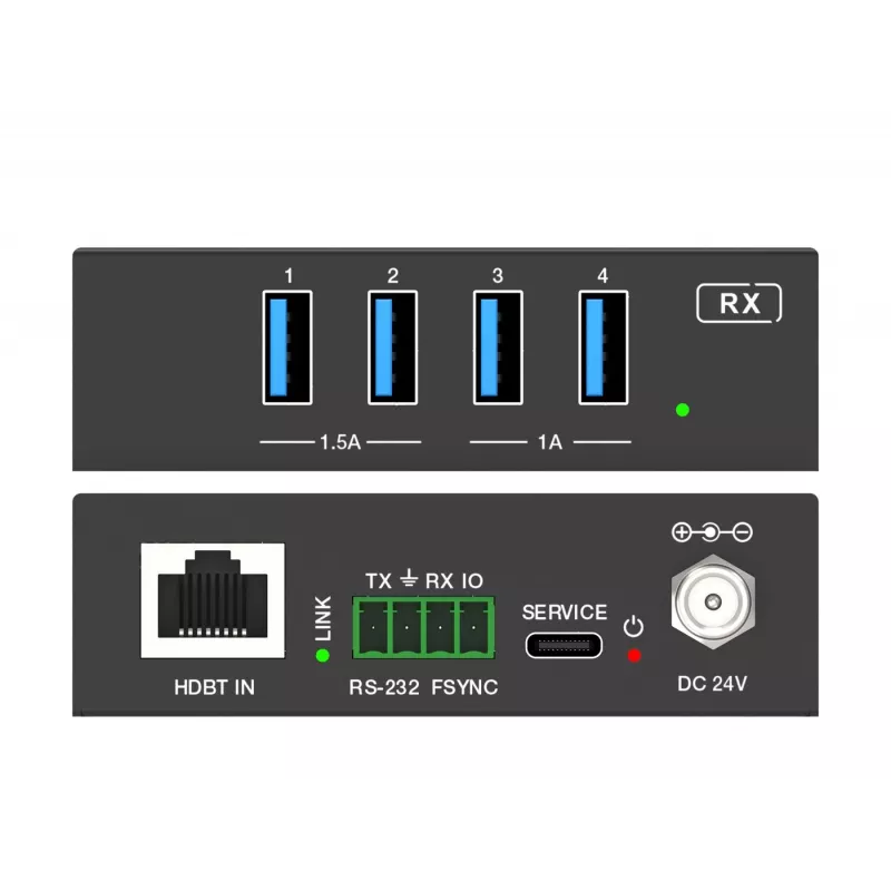 KVM-Extender Vivolink VLUSB3EXT100 USB 3.0 100m