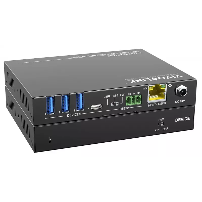 KVM-Extender Vivolink VLUSB3EXT100D USB 3.0 100m