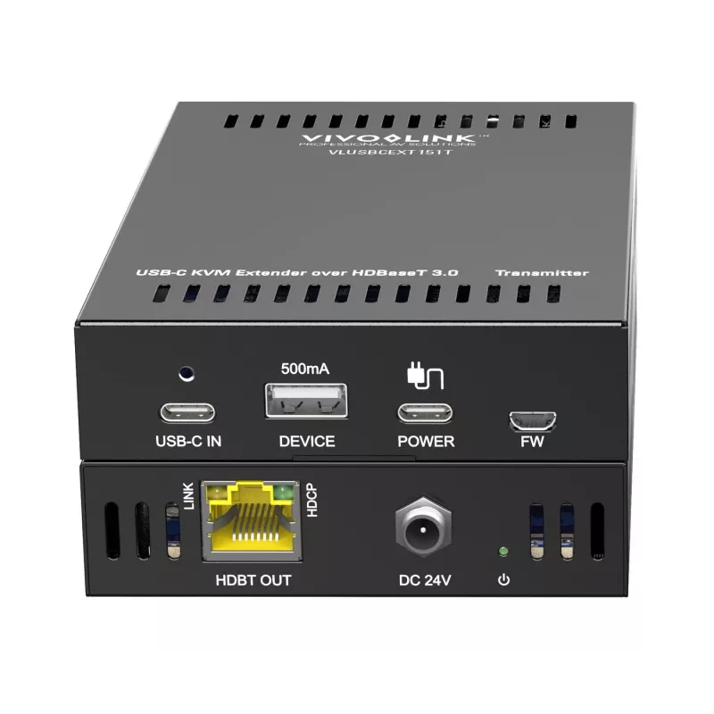 KVM-Extender Transmitter & Empfänger Vivolink VLUSBCEXT151 HDMI USB Kabelgebunden 70 m