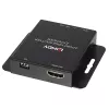 Transmitter & Receiver Lindy 70m Cat.6 4 Port HDMI 4K30 und IR Splitter Extender mit Loop Out