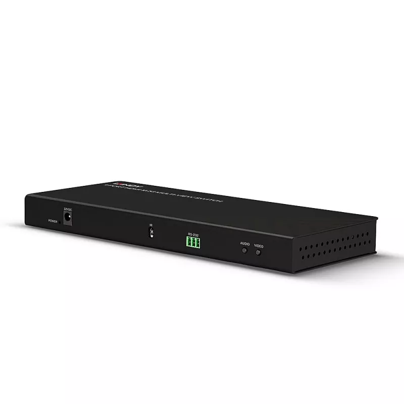 Lindy 9 Port HDMI 10.2G Multi-view Switch Schwarz 30Hz
