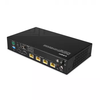 Lindy 100m Cat.6 4-Port HDMI 4K60 HDBT Splitter Extender