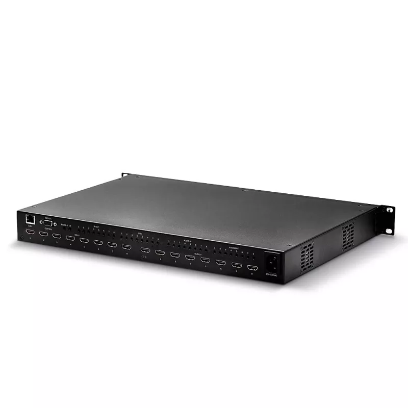 Lindy 8x8 HDMI 18G Matrix mit Videowand-Skalierung