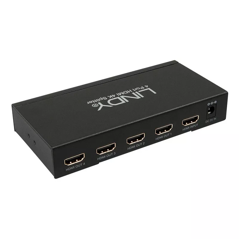HDMI Splitter Lindy 4-Port HDMI 10.2G Splitter