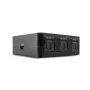 Lindy 3 Port Optischer (TosLink) Audio Splitter, Schwarz, 1x TosLink, 3x TosLink, Stecker, Stecker, CE, FCC, REACH
