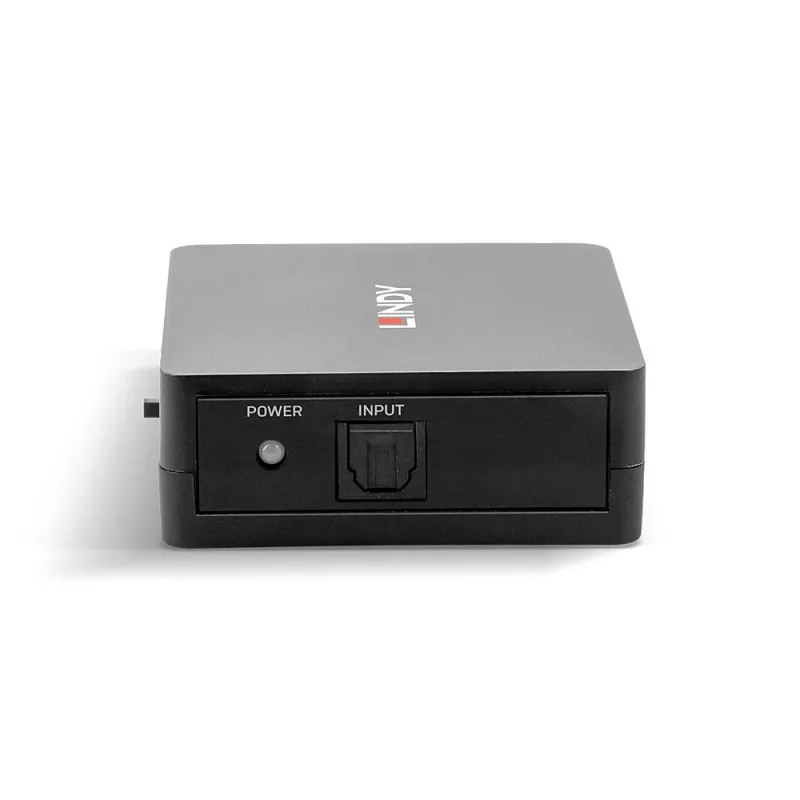 Lindy 3 Port Optischer (TosLink) Audio Splitter, Schwarz, 1x TosLink, 3x TosLink, Stecker, Stecker, CE, FCC, REACH