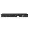 Lindy 4-Port HDMI 8K60 Umschalter mit eARC HDMI USB A USB C