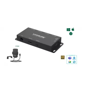 USB-Grafikadapter Vivolink VLUSBCHUB2V2 mit mehreren Anschlüssen
