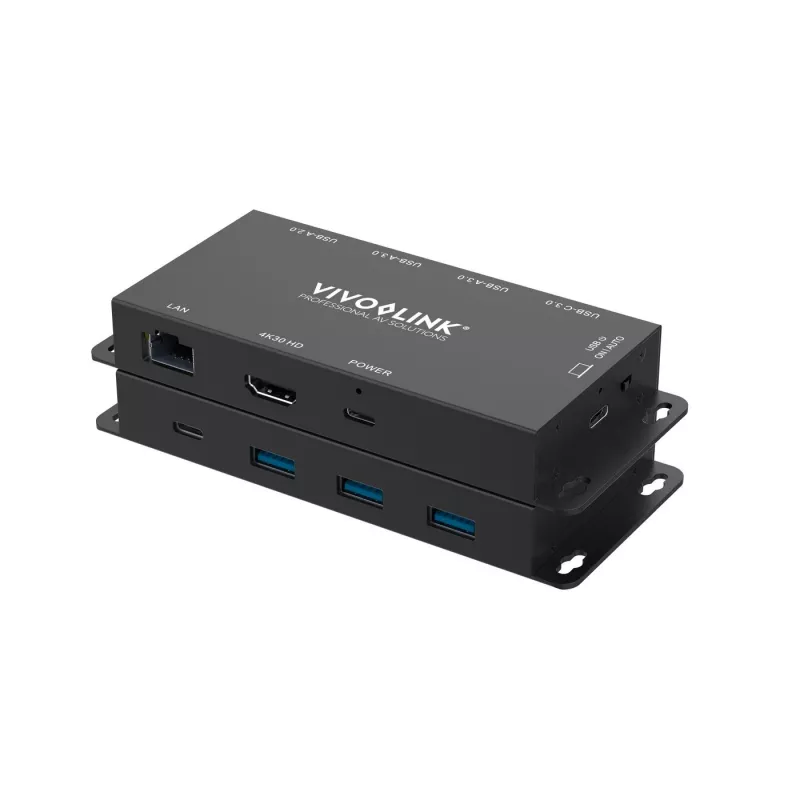 USB-Grafikadapter Vivolink VLUSBCHUB2V2 mit mehreren Anschlüssen