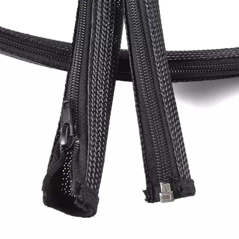 Kabelhülle Vivolink PROZIPSLEEVE2018 Schwarz Polyester 2cm 1800mm