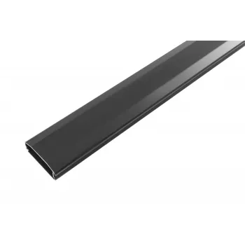 Gerader Kabelkanal VivoLink VLWL110B Schwarz 660 mm Breite 60 mm Tiefe 20 mm Höhe