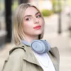 Lindy LH500XW Headset Kabelgebunden & Kabellos Kopfbügel Anrufe/Musik Micro-USB Bluetooth Grau