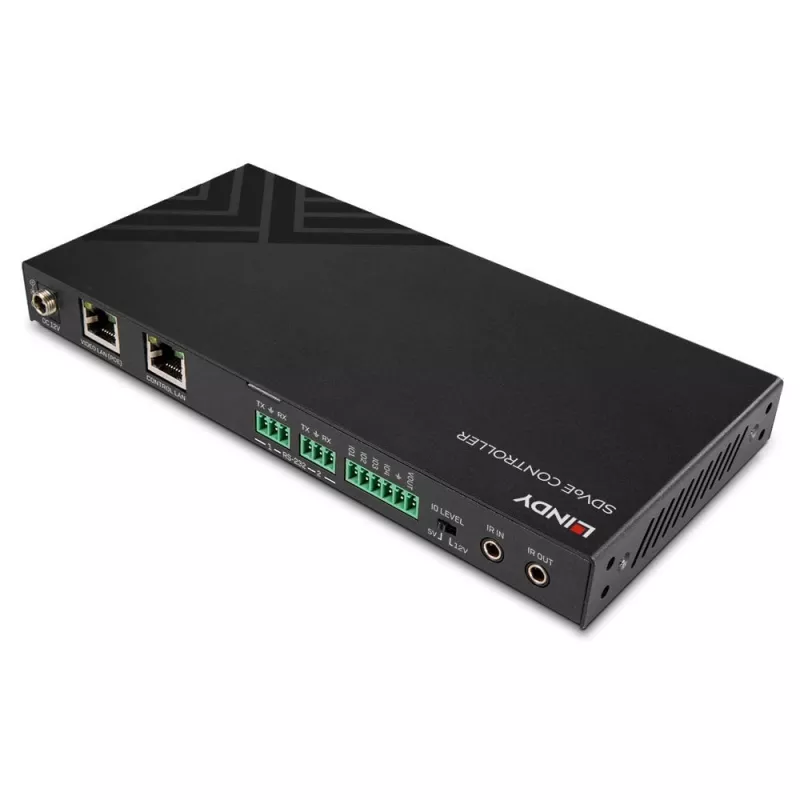 AV-Repeater Lindy SDVoE Controller 3840 x 2160 Pixel Cat6 Kabelgebunden Mikro-USB