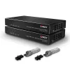 AV-Sender & -Empfänger Lindy 300m Glasfaser-HDMI 18G & IR-Extender