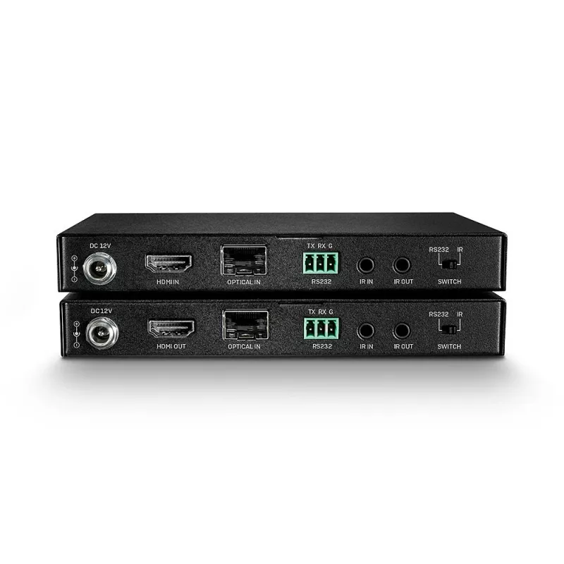 AV-Sender & -Empfänger Lindy 300m Glasfaser-HDMI 18G & IR-Extender