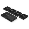 Lindy 70m Cat.6 4 Port HDMI 4K60 Splitter Extender, 3840 x 2160 Pixel, AV-Sender & -Empfänger, 70 m, Kabelgebunden, Schwarz, HDCP