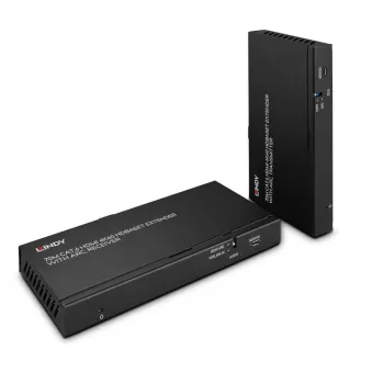 Lindy 70m Cat.6 HDMI 4K60, Audio, IR und RS-232 HDBaseT Extender mit ARC