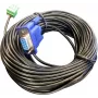 Vivolink VLCPARS232/15M serielles Kabel Schwarz RS-232 Phoenix