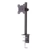 Lindy Single Display Short Bracket mit Mast und Tischklemme