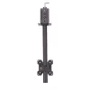 Lindy Single Display Short Bracket mit Mast und Tischklemme