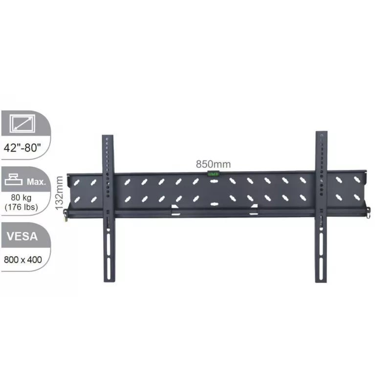Vivolink VLMW4280 TV-Halterung/-Standfuß 2,03 m (80 Zoll) Schwarz