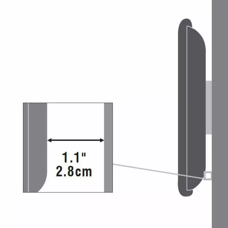 Vivolink VLMW4280 TV-Halterung/-Standfuß 2,03 m (80 Zoll) Schwarz