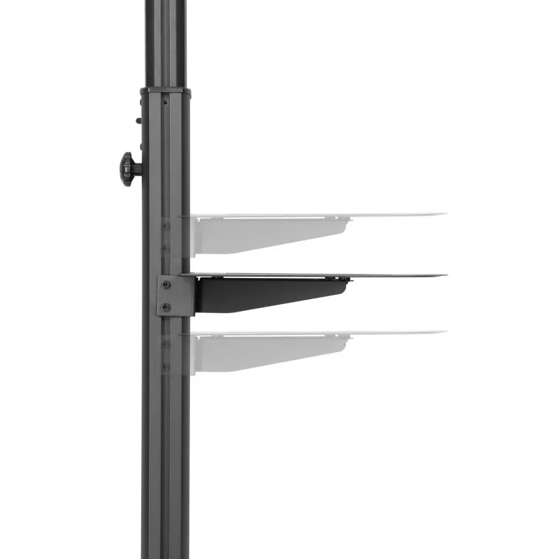 Vivolink VLFS3266C TV-Ständer/Rollwagen 165,1 cm (65 Zoll) Schwarz