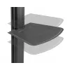 Vivolink VLFS3266C TV-Ständer/Rollwagen 165,1 cm (65 Zoll) Schwarz