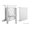 Vivolink VLFS3770 TV-Wandhalterung/Standfuß 177,8 cm (70 Zoll) Weiß
