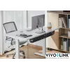 Kabelmanagement Vivolink VLUDCM914 Stahl Schwarz 914 mm
