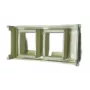 Outlet-Panel VivoLink WI221266 für 2 x Keystone – Panel für zwei Keystone-Module
