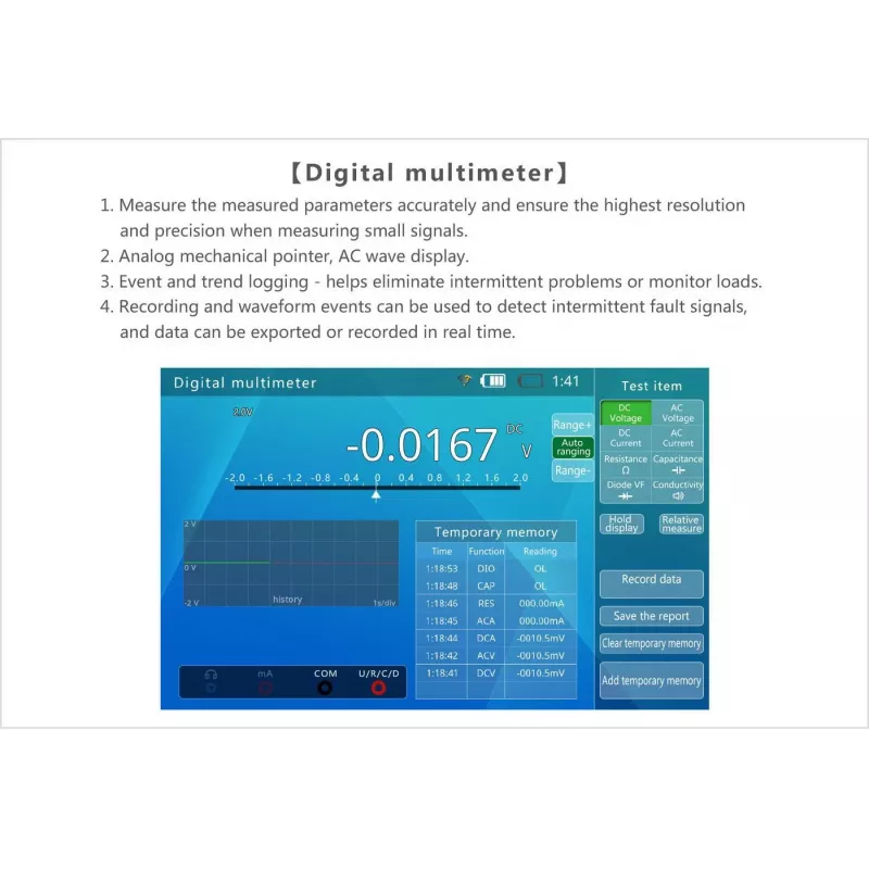 Ernitec 0070-24107-TESTER Überwachungsmonitor CCTV-Testmonitor 17,8 cm (7 Zoll) 1920 x 1200 Pixel
