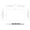 Netzwerk-Switch Ernitec ELECTRA-M224-1GB-370W 24 Ports 1GB